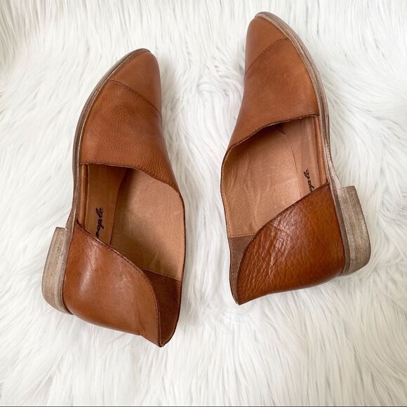 NWOB Free People Royale side cut out flat 5.5 - Picture 3 of 7